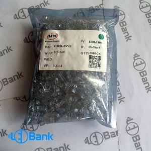 ال ای دی کلاهی سبز شفاف