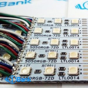 ال ای دی خطی RGB عمود 5050 (ال ای دی شاخه ای) تراکم 72
