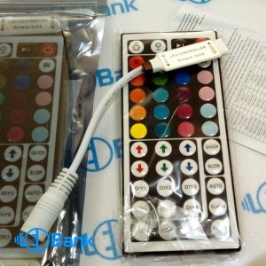 کنترلر آر جی بی 12 ولت کنترل از راه دور برای SMD RGB LED نواری