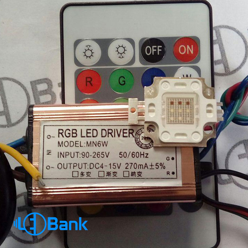 درایور LED RGB پروژکتور ال ای دی