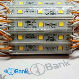 ال ای دی اس ام دی بلوکی سفید آفتابی کره ای برند 5STAR رزین دار