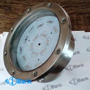 قاب استخری پروژکتور LED استیل روکار پایه دار گرد توان 3 وات الی 36 وات