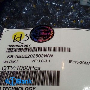 ال ای دی کلاهی سفید آفتابی و مهتابی KB-ABB2202502WW