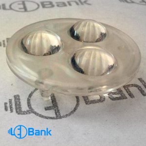 لنز یکپارچه ال ای دی پاور ۳ وات گرد محدب