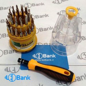 پیچ گوشتی 1*30 ستاره ای ، مربعی برای باز کردن هر نوع پیچ