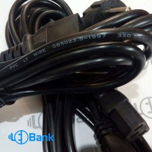 کابل پاور برق کامپیوتر 3 متری 1×3 مرغوب برند ولدکس