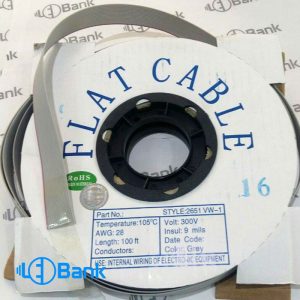 کابل فلت 16 رشته ای، کلاف 30 متری برای انتقال اطلاعات بین ماژول و کارت کنترل (مین برد)