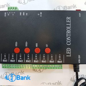 کنترل 5 ولت تحت نرم افزار ال ای دی پیکسل آی سی دار T8000A