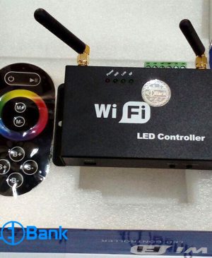 ریموت کنترلر ال ای دی RGB وای فای پشتیبانی اندروید و IOS ریموت وایرلس
