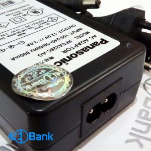 آداپتور 12 ولت 3 آمپر 2 سیم جداشدنی (سیم برق نظامی) مستحکم