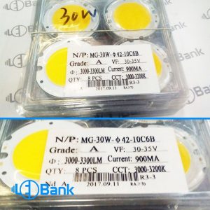 ال ای دی سی او بی 30 وات 900 میلی آمپر قطر 42 میلیمتر