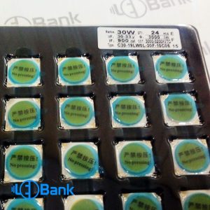 ال ای دی سی او بی 30 وات 900 میلی آمپر قطر 15 میلیمتر EpiLED