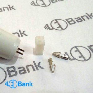 کانکتور لحیم دار جهت تست کردن لامپ های سوزنی
