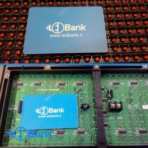 ماژول ال ای دی تابلو روان قرمز v806aw جینهوا P10
