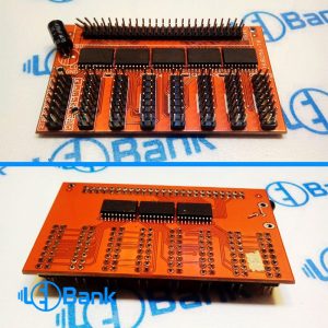 هاب 8 معمولی برد کنترل تابلو روان HUB256-T8