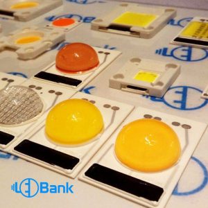 ال ای دی COB پایه سرامیکی 220 ولت مستقیم رنگی