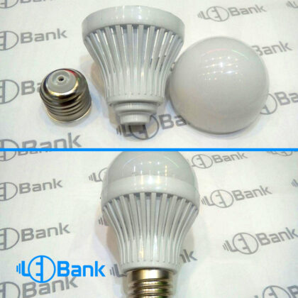 قاب لامپ ال ای دی 3-5 وات 1000 تایی حبابی پلاستیکی