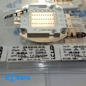پاور ال ای دی 30 وات RGB چیپ 38 میل