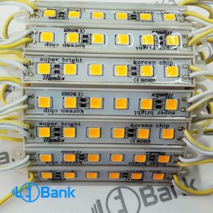 ال ای دی اس ام دی بلوکی امبر نارنجی ۶ چیپ، کره ای رزین دار، چسپ ۳M