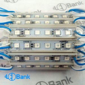 ال ای دی اس ام دی بلوکی آبی ۶ چیپ، کره ای رزین دار، چسپ ۳M