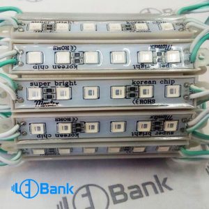 ال ای دی اس ام دی بلوکی سبز ۶ چیپ، کره ای رزین دار، چسپ ۳M