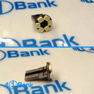 لامپ ال ای دی 5 SMD کاسه چراغ ماشین و موتورسیکلت