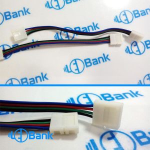 کانکتور RGB سیم 4 رشته لحیم دار