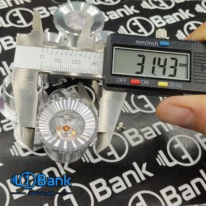 قاب پارکتی پاور ال ای دی 1 وات دکوراتیو 31×22 لنز دار