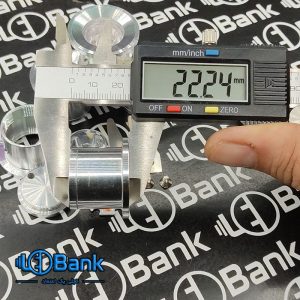قاب پارکتی پاور ال ای دی 1 وات دکوراتیو 31×22 لنز دار