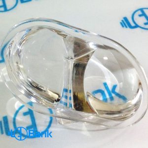لنز شیشه ایی دو طرفه ال ای دی مناسب پروژکتور خیابانی