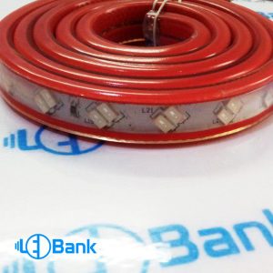 ال ای دی نواری دو لاین قرمز 220 ولت ضد آب چیپ 5730