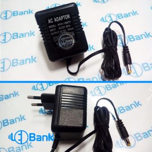 آداپتور ترانسی دو سر سیم و دیواری 9، 12، 15 و 24 ولت