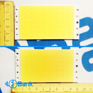 ال ای دی COB خطی 12 ولت سایز 50x95 میلیمتر دو سر لحیم