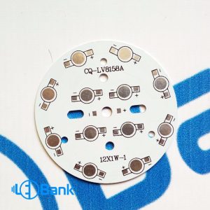 پی سی بی پاور ال ای دی 12 وات کد CQ-8158 قطر 78 میلیمتر