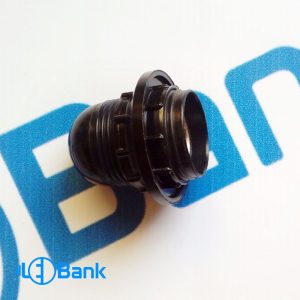 سرپیچ لامپ معمولی e27 بست دار دو طرفه سفید
