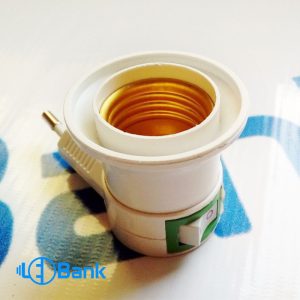 تبدیل لامپ سرپیچ معمولی به پریز