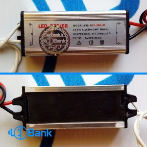 درایور پاور ال ای دی 12 الی 18 در 1 وات 300 میلی آمپر IP