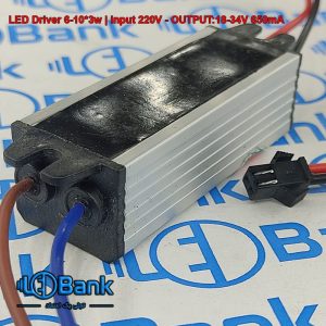 درایور ال ای دی 6 الی 10 در 3 وات خروجی جریان 650 میلی آمپر