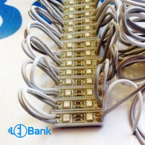 ال ای دی بلوکی 30×5 میلیمتر پر نور مناسب تک نقطه رنگ قرمز و آبی