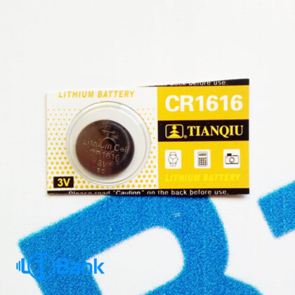 باتری سکه ای 3 ولت CR1616 لیتیومی Tianqiu