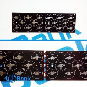 پی سی بی چهار گوش پاور ال ای دی مناسب وال واشر های دو ردیفه با طول دلخواه