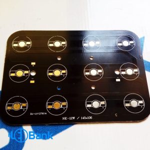 پی سی بی پاور ال ای دی چهارگوش 12 وات 106×145 میلیمتر کد DJ-LV12761A