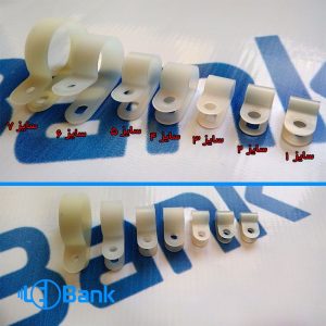 بست پلاستیکی سیم و کابل سوراخ دار