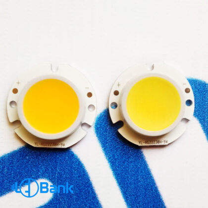 ال ای دی COB گرد سفید آفتابی و مهتابی قطر ژله 5 میلیمتر مناسب ساخت لامپ