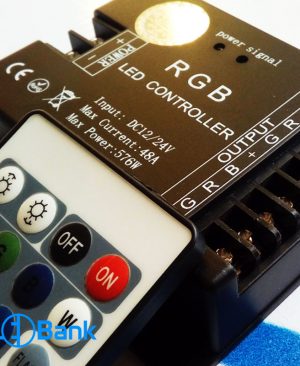 کنترلر انواع ال ای دی RGB اعم از نواری و بلوکی و غیره
