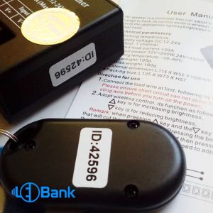 ریموت دیمر ال ای دی با ولتاژ متغیر 12 الی 24 ولت و حداکثر جریان 20 آمپر
