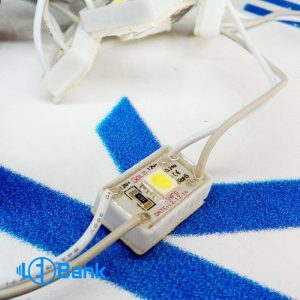 ال ای دی بلوکی تک چیپ رزین دار در 5 رنگ