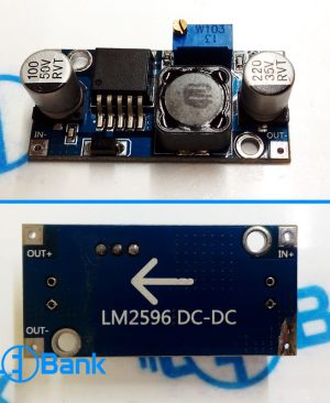 ماژول کاهنده dc به dc خروجی 1.23 تا 30 ولت جریان 3 آمپر LM2596Dc-Dc