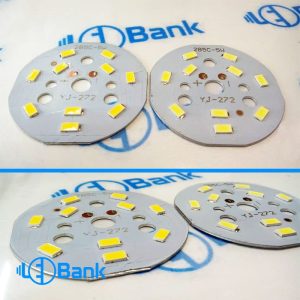 پی سی بی ال ای دی دار 5 وات آفتابی و مهتابی مونتاژ ماشینی