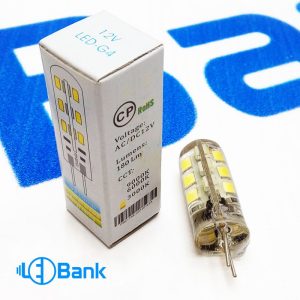 لامپ ژله ای led پایه G4 سوزنی لوستری ورودی 12 ولت چیپ smd آفتابی و مهتابی